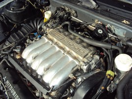 1992 MITSUBISHI 3000GT, 3.0L AUTO, COLOR SILVER, 153691
